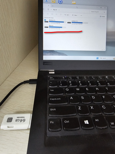 usb not showing