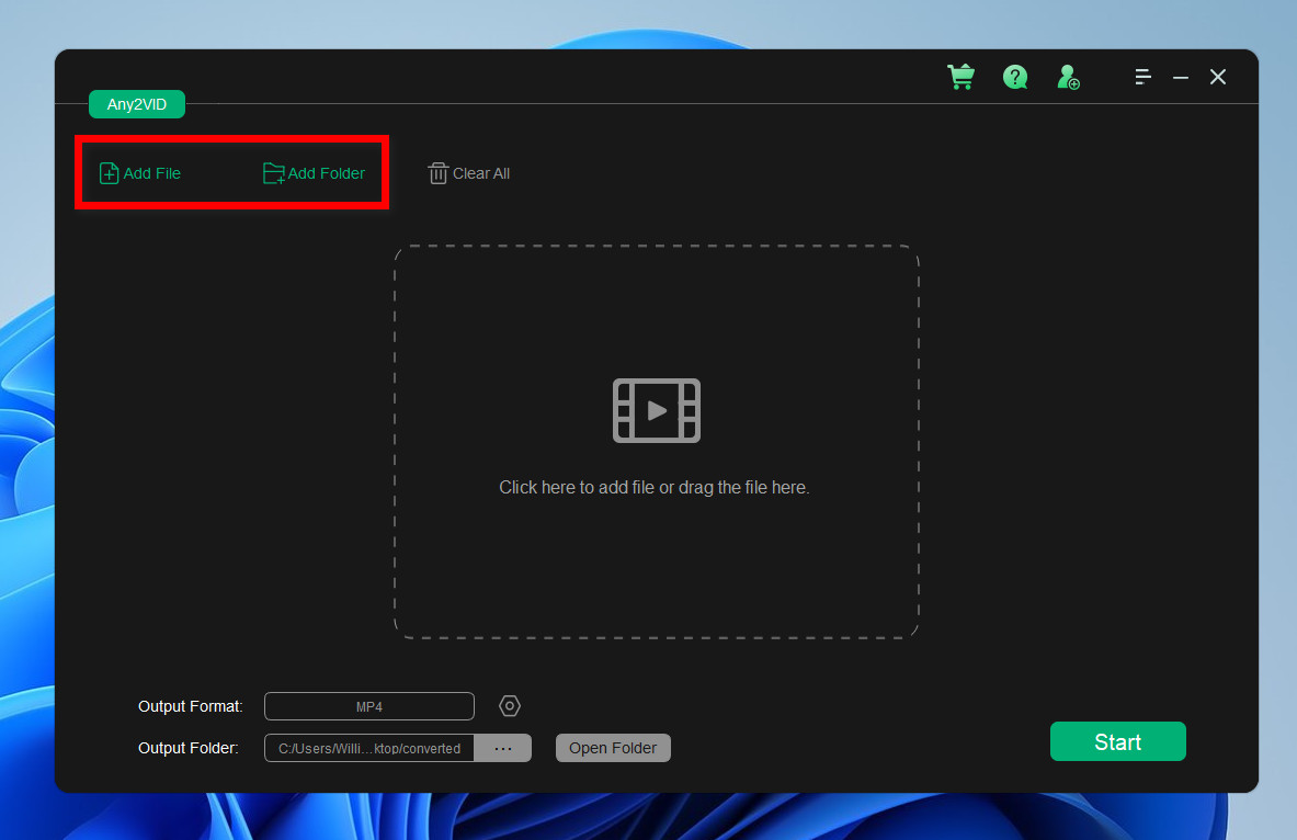 Convertidor de Video Any2VID