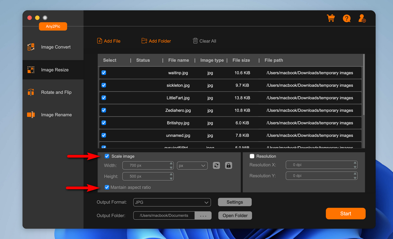Conversor de Imagem Any2Pic