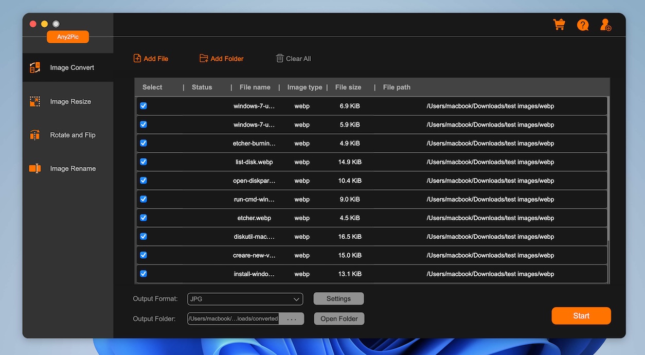 Any2Pic Image Converter