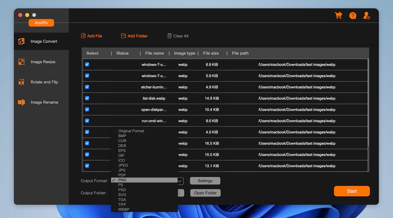 Any2Pic Image Converter