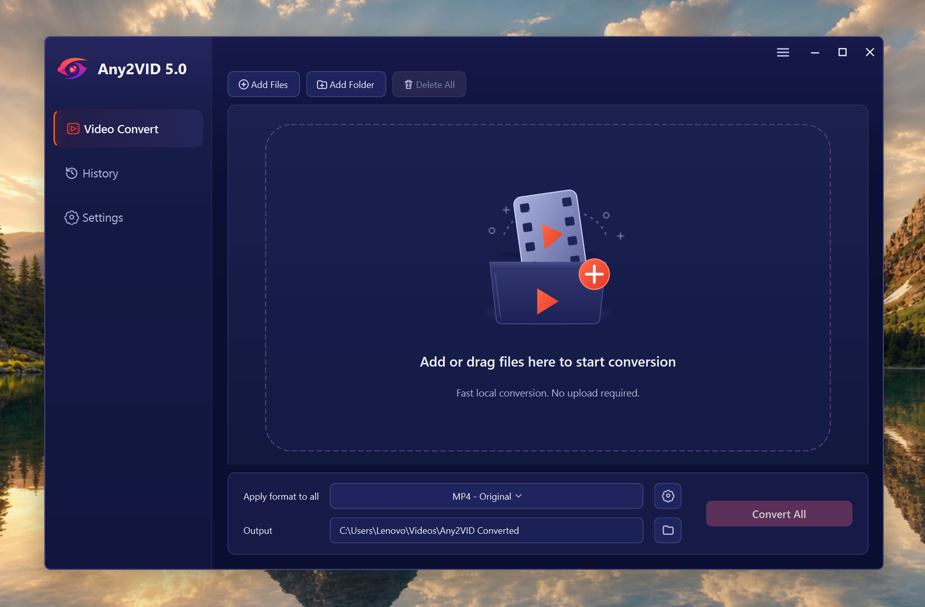 Add videos to Any2VID
