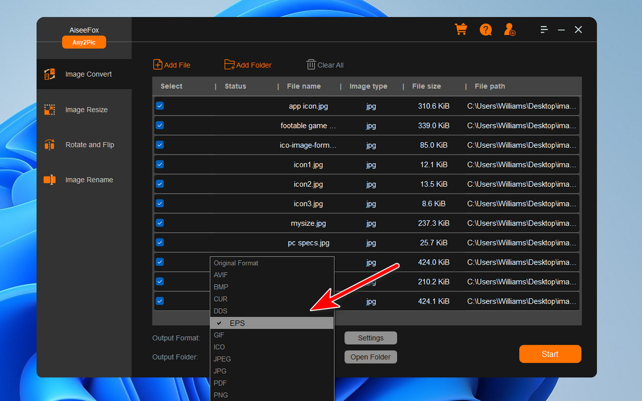 Any2Pic Image Converter
