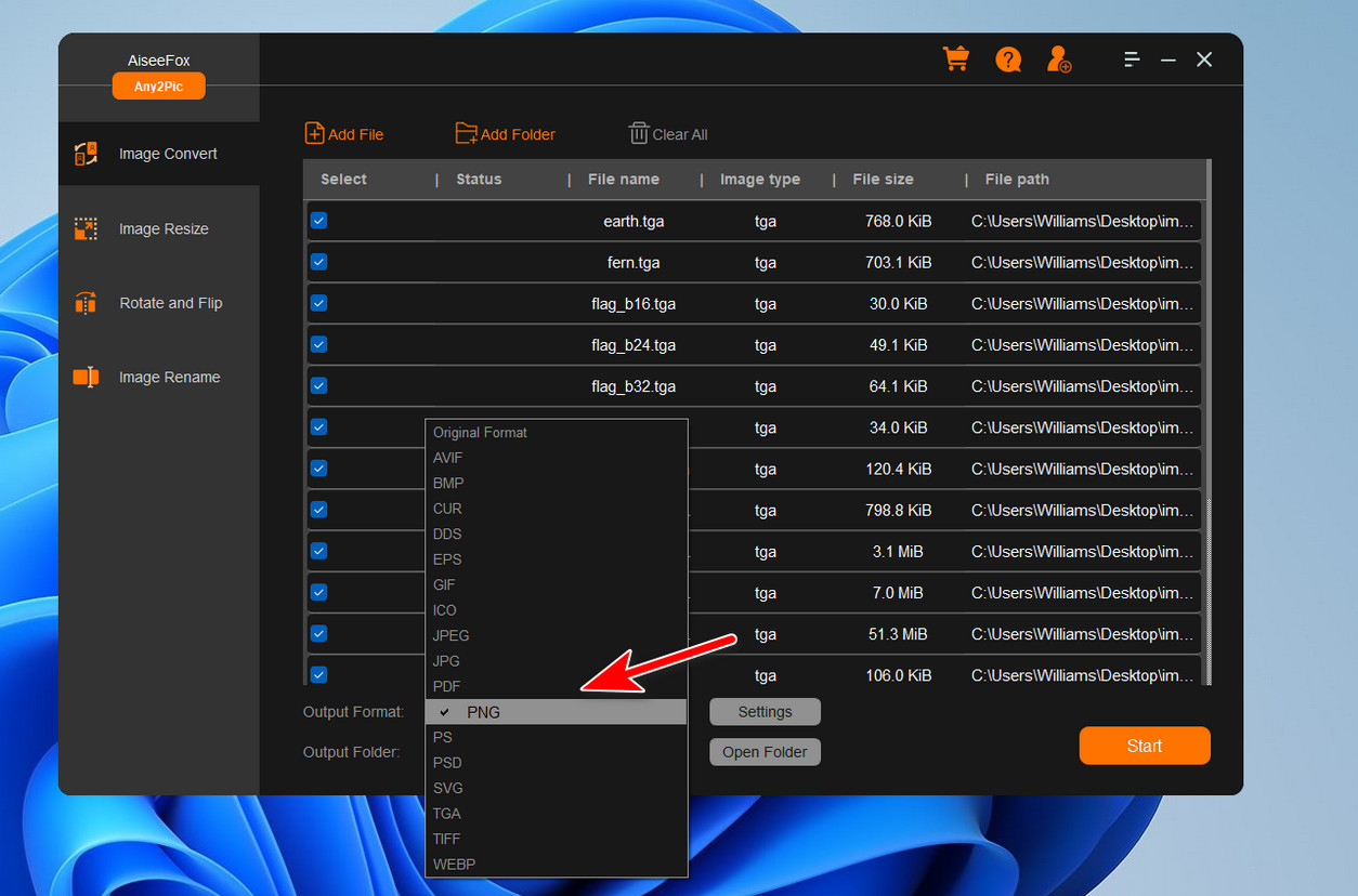 Any2Pic Image Converter