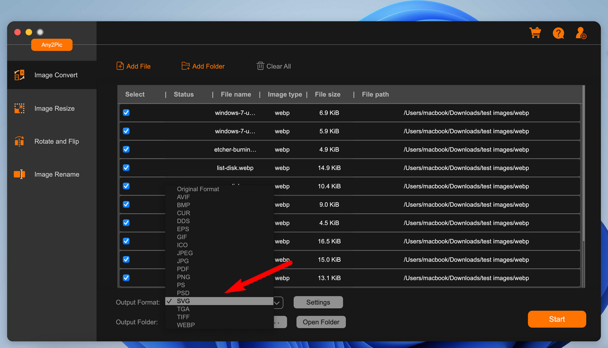 Any2Pic Image Converter